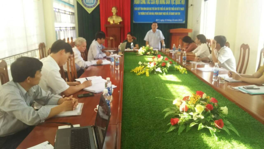 Đoàn giám sát của Hội đồng Dân tộc Quốc hội làm việc tại huyện Ngọc Hồi