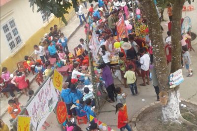 Trường Tiểu học Nguyễn Huệ tổ chức “Phiên chợ ngày xuân”