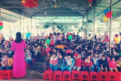 Trường Mầm non Hoa Hồng nô nức trong “Ngày hội bé đến trường” năm học 2019-2020
