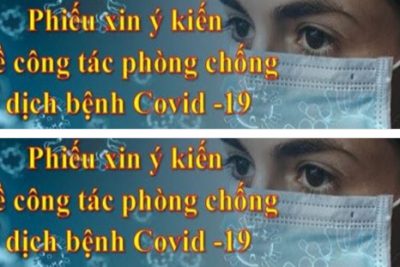 BTG Tỉnh ủy Kon Tum tổ chức điều tra DLXH trực tuyến về công tác phòng, chống dịch bệnh Covid-19