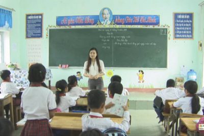 [Video] Trường Tiểu học Nguyễn Huệ với Chương trình sữa học đường