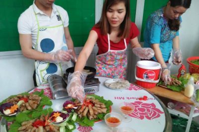 Hội thi nấu ăn chào mừng ngày Quốc tế Phụ nữ 8-3