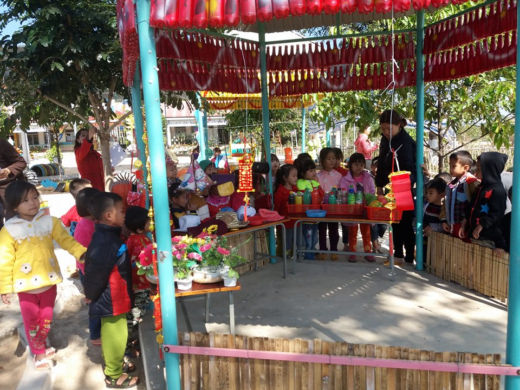 Trường MN Chơ Rao tổ chức tập huấn chuyên đề “Tăng cường tiếng Việt cho trẻ mẫu giáo tại trường mầm non”