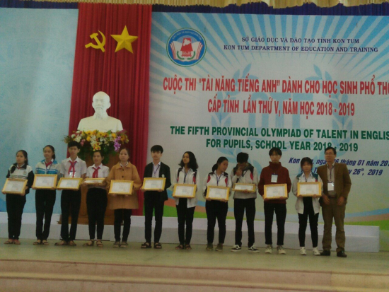 Học sinh huyện Ngọc Hồi tham dự Olympic tài năng tiếng Anh cấp tỉnh lần thứ V