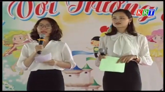 Về với Trường mầm non Hoa Hồng, thị trấn Plei Kần, huyện Ngọc Hồi (Kon Tum)