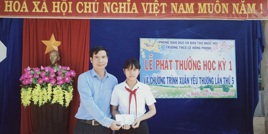 Trường THCS Lê Hồng Phong với Chương trình “Xuân Yêu thương”