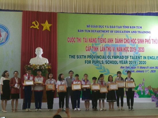 13 học sinh huyện Ngọc Hồi tham dự Olympic tài năng tiếng Anh cấp tỉnh lần thứ VI