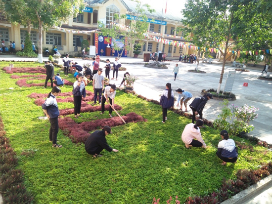 Trường THCS Lý Tự Trọng tổ chức Lễ phát động “Tết trồng cây đời đời nhớ ơn Bác Hồ”