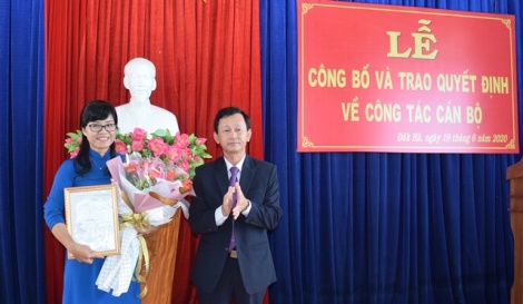 Điều động, phân công đồng chí Phạm Thị Trung giữ chức Giám đốc Sở GD&ĐT