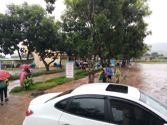 Huyện Ngọc Hồi: Khẩn cấp cho hơn 15.000 học sinh nghỉ học phòng tránh bão số 9