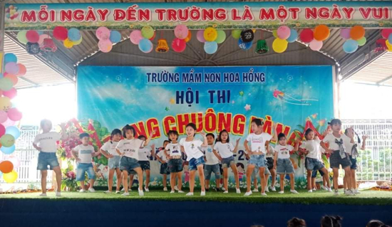 Trường MN Hoa Hồng tổ chức thành công Hội thi “rung chuông vàng” lần thứ II năm học 2020-2021