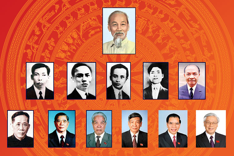 tổng bí thư việt nam qua các thời kỳ