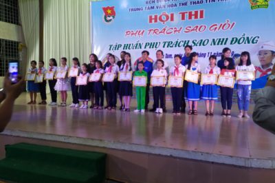 Học sinh huyện Ngọc Hồi giành giải Nhất hội thi phụ trách Sao nhi đồng giỏi toàn tỉnh năm 2019