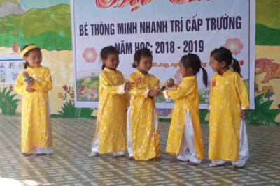 Hội thi “Bé thông minh nhanh trí”