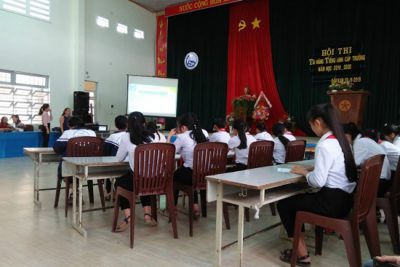 Trường THCS Lý Tự Trọng tổ chức Cuộc thi OTE năm học 2019-2020