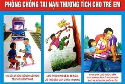 Tài liệu hướng dẫn sơ cấp cứu ban đầu tai nạn thương tích thường gặp ở trẻ em, học sinh