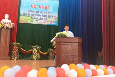 Ngành giáo dục huyện tổng kết năm học 2018-2019