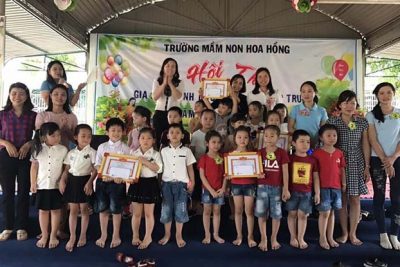 Hội thi Gia đình dinh dưỡng trẻ thơ năm học 2017 – 2018